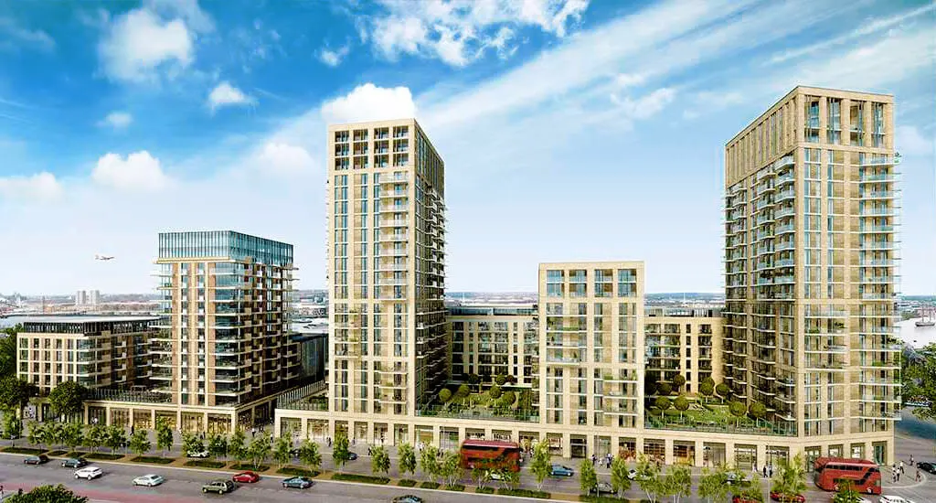 WOOLWICH ARSENAL, LONDON – BUILDING COMMERCIAL AND RESIDENTIAL FACILITIES.
